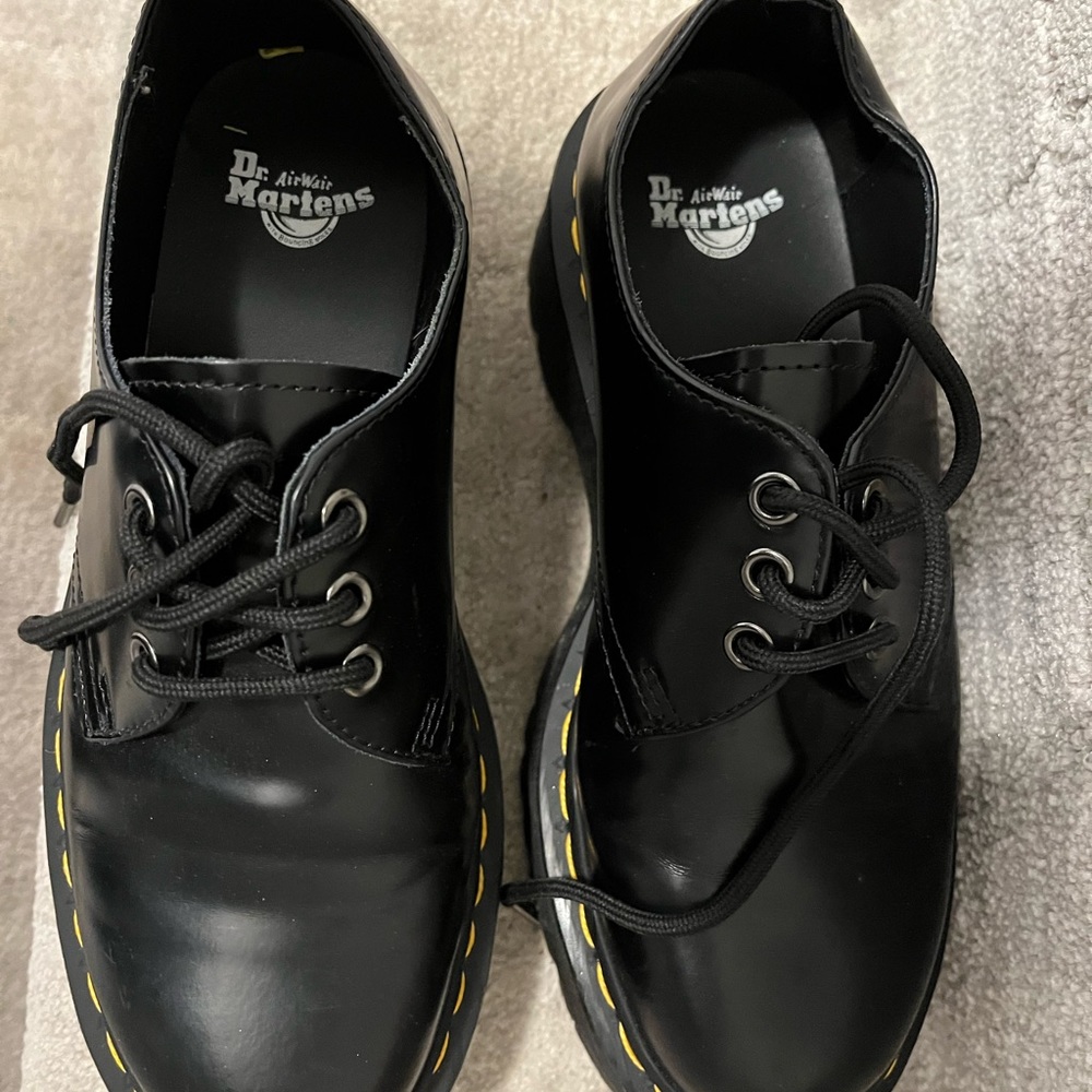 COPY - Black Platform Oxford, Dr. Martens, size 7 women’s, like new.